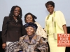 Honoree Dr. Adelaide L. Sanford with Cheryl Wills, Cordell Cleare and Aisha Al-Adawiya - 14th Annual Dr. Betty Shabazz Awards
