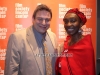 Mahen Bonetti, Founder of the New York African Film Festival with Richard Pena, Program Director of the Film Society of Lincoln Center