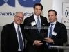 Brian Ricklin, Paul Amrich, vice chairman, New York Tri State Region of CBRE and Andrew Levin