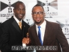 Dr. Randal Pinkett with R’Kardo St’von, Songwriter, Singer, Composer & Musician, Artistic Excellence Award in Musical Production