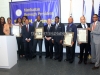 Honorees with Manhattan Borough President Scott M. Stringer