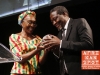 Mahen Bonetti with Thandika Mkandawire - Africa-America Institute's 30th Annual Awards Gala