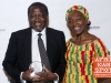 Mahen Bonetti  with Thandika Mkandawire - Africa-America Institute's 30th Annual Awards Gala