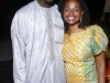 Amini Kajunju with her spouse - Africa-America Institute's 30th Annual Awards Gala