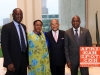 Kofi Appenteng, Ousseynou Alidou, Pr. Henry Louis Gates and Ambassador Tete Antonio - Africa-America Institute hosts screening of Africa’s Great Civilizations at the UN