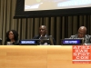 Ambroisine Kpongo, Kofi Appenteng and Ambassador Tete Antonio - Africa-America Institute hosts screening of Africa’s Great Civilizations at the UN