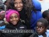 Mina Diop with her niece