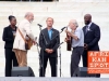 Peter Yarrow and Noel Paul Stookey with the Martin family - Lincoln Memorial - Let Freedom Ring Commemoration