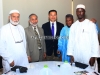 City Comptroller John Liu with Imam Konate and guests