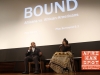 Moderator Ernest Owens with director Peres Owino - Bound: Africans vs African-Americans NY premiere