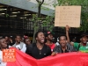 Burkinabé citizens protest at UN headquarters to oust President Compaoré
