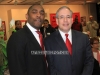 Dr. Divine Pryor, Executive Director of the Center for NuLeadership on Urban Solutions with Manhattan Borough President Scott Stringer