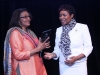 Congresswoman Yvette D. Clarke receiving an award