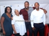 Dwyane Wade with Marva Allen and Roland Laird