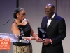 Rosalind McLymont with Aziz Gueye Adetimirin - Face2Face Africa Face List A wards - F2FA Pan-African Weekend, Face2Face Africa Face List Awards - F2FA Pan-African Weekend