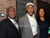 Danny Glover with his wife and Llyod Williams