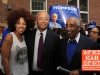 Harlem Day 2013 - Mayoral candidate Bill Thompson with Congressman Charles Rangel and Brianna Colette