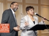 Inez E. Dickens with Winston Majette - HCCI 13th Annual Let Us Break Bread Together Awards Dinner