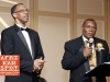 Honoree Captain Paul Washington with Rev. Charles A. Curtis - HCCI 13th Annual Let Us Break Bread Together Awards Dinner