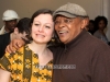 South African trumpeter, composer and singer Hugh Masekela with fans at Pace University’s Michael Schimmel Center for the Arts on April 20, 2013