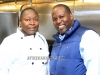 Restaurant owner Rachid Niang with Senegalese chef Asta
