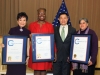 New York City Comptroller John C. Liu with honorees