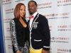 Sanya Richards-Ross with Aaron Ross at Shared Interest\'s New York City screening of \"Mandela: Long Walk to Freedom\"