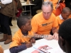 Mayor Bloomberg with a student