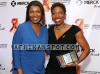 Carla A. Harris with Leticia James