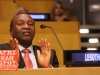 H.E. Kelebone Albert Maope Permanent Representative of the Kingdom of Lesotho to the United Nations