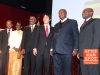 Group photo with President Musevini at ATA\'s Presidential Forum on Tourism
