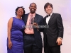 Catherine Barnett, Derrick Guest, 2011 Charles B. Benenson Entrepreneur Award and Mr Benenson