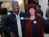 Sowore Omoyele, Publisher, founder of SaharaReporters.com with Lisa Vives, Executive Director of Global Information Network