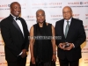 Kennedy Bungane, Linnie McLean with South African Minister of Finance Pravin Jamnadas Gordhan