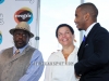 Cedric The Entertainer with Debra Lee and Trey Songz