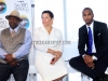 Cedric The Entertainer with Debra Lee and Trey Songz