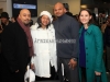 Raymond Santana, Kevin Richardson and his mother with Sarah Burns