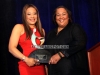 Mignon Espy-Edwards with Tanya Leah Lombard, vice president of public affairs at AT&T