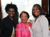 Essence Magazine Editor-in-Chief Constance C.R. White with Gerri Warren Merrick and Rhonda McLean