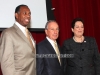 Rev. Jacques Andre Degraff, Mayor Michael Bloomberg and Sandra Wilkin