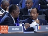 Presidents Idriss Deby and Paul Biya - U.S. Africa Leaders Summit 2014