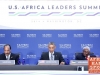 President Mohamed Ould Abdel Aziz, President Barack Obama, and President Armando Emílio Guebuza - U.S. Africa Leaders Summit 2014