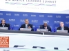 President Mohamed Ould Abdel Aziz, President Barack Obama, President Armando Emílio Guebuza, and Vice President Guy Scott - U.S. Africa Leaders Summit 2014