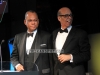 Reverend Dr. Calvin O. Butts III, recipient of the UNCF Shirley Chisholm Service Award with Dr. Michael L. Lomax