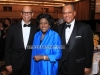 UNCF President and CEO Dr. Michael L. Lomax with Ingrid Saunders Jones, recipient of the UNCF President’s Award and Reverend Dr. Calvin O. Butts III, recipient of the UNCF Shirley Chisholm Service Award